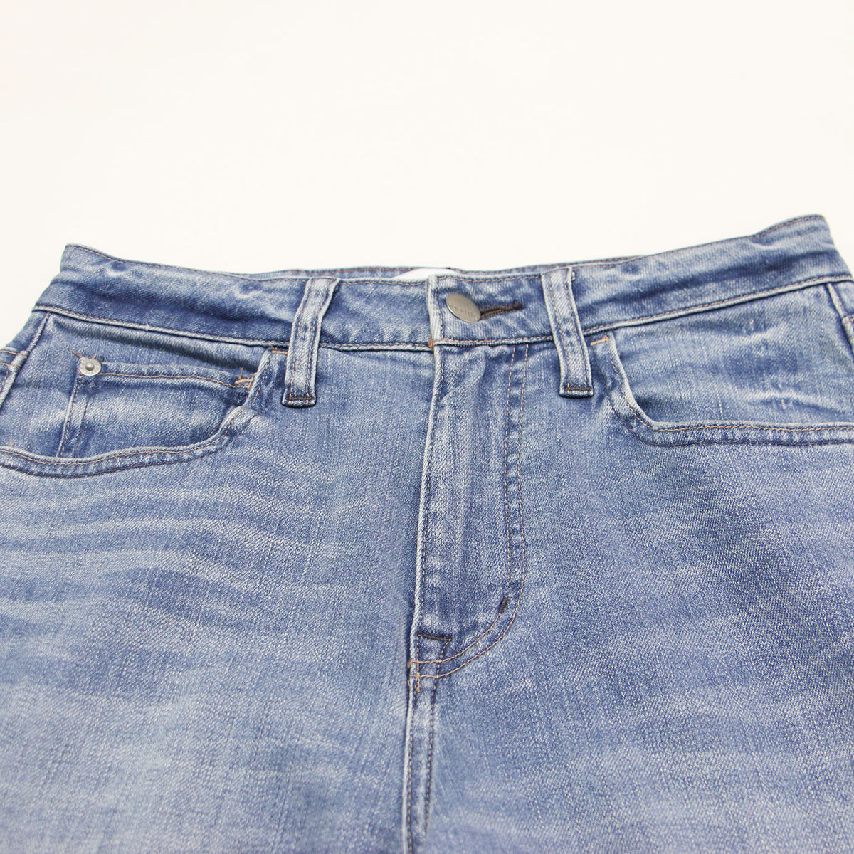 24秋冬 ハイライズ バギー デニムパンツ / Wild Ginger ワイド 5ポケット ストレッチ フレア コットン