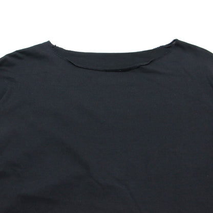 25春夏 スーピマ コットン Tシャツ / SUPIMA COTTON CUPRA T‐SHIRT プルオーバー 長袖 ショート丈 ボートネック ドロップショルダー