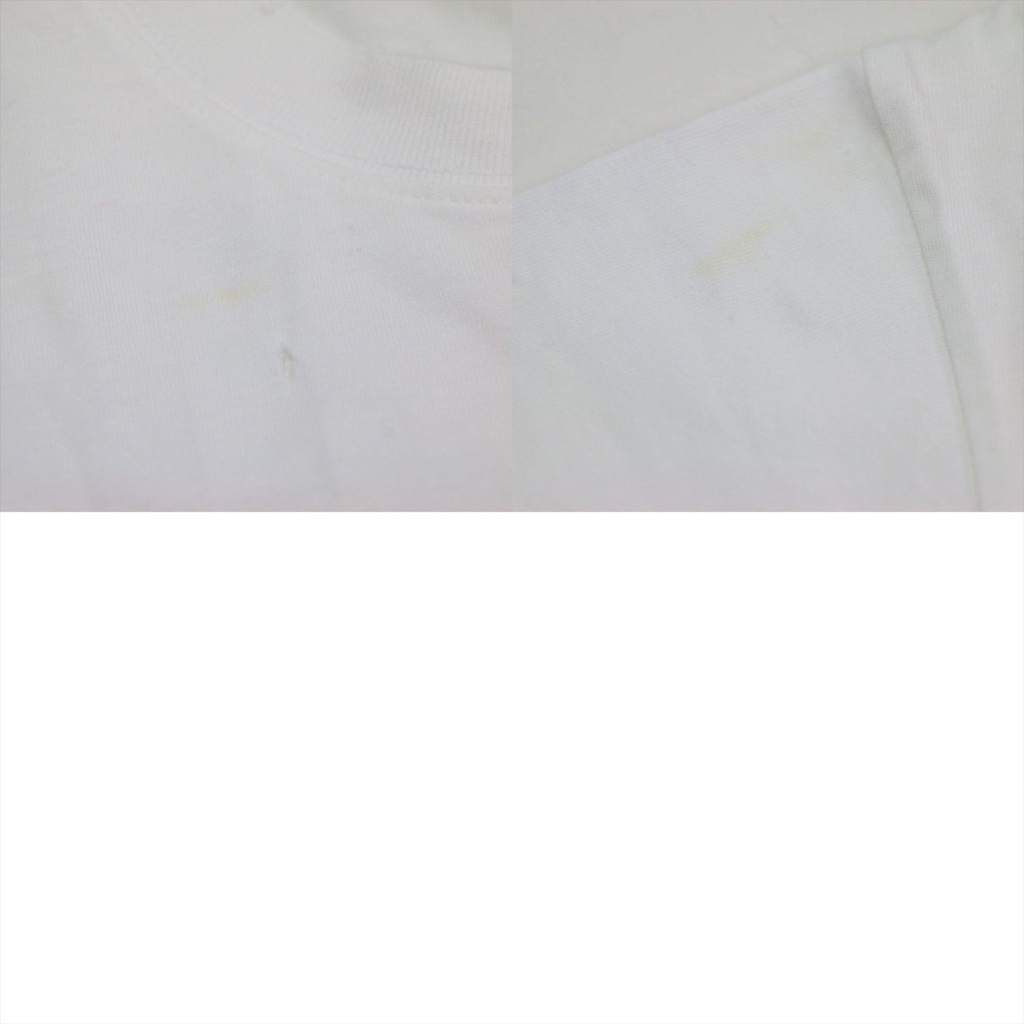 ダメージ加工 ロゴ プリント Tシャツ / カットソー 半袖 クルーネック ユニセックス