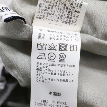 オックス コンビネゾン オールインワン / ワイドパンツ ノースリーブ タック ギャザー
