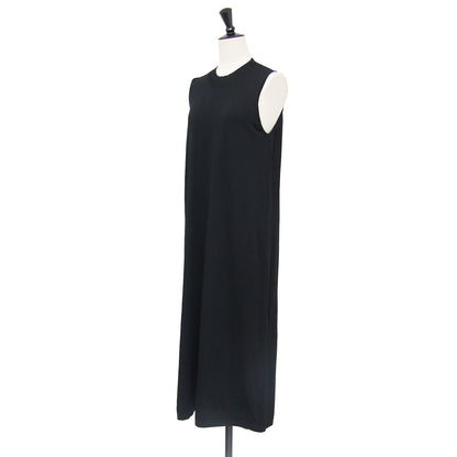 23春夏 ノースリーブ ニットワンピース / NEW DRESS UP HIGH NK DR ドレス Aライン フレア ハイネック ハイゲージ 微光沢 ウォッシャブル