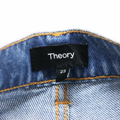 25春夏 リラックス デニム ドロップカーブ パンツ / RELAXED DENIM DROP CURVE PNT D A フルレングス コクーン ステッチ コットン ウォッシャブル