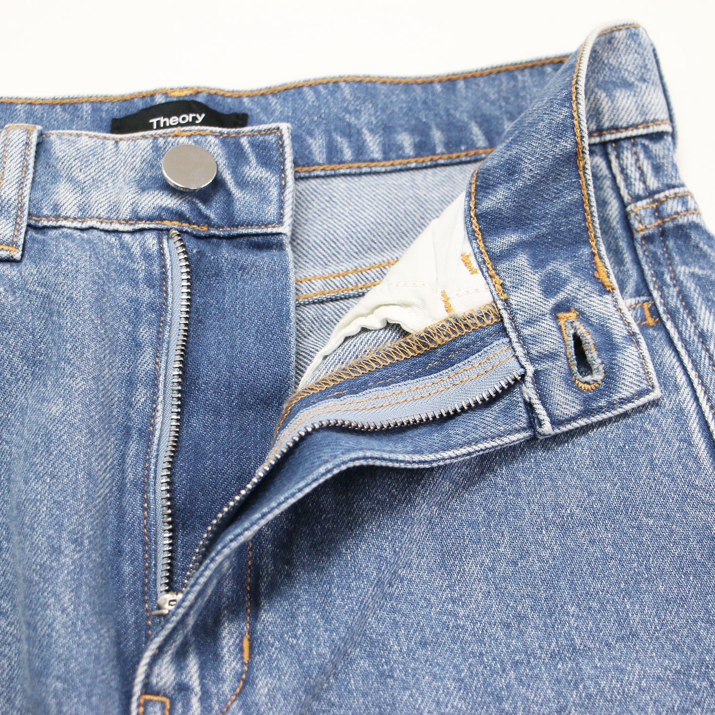 25春夏 リラックス デニム ドロップカーブ パンツ / RELAXED DENIM DROP CURVE PNT D A フルレングス コクーン ステッチ コットン ウォッシャブル