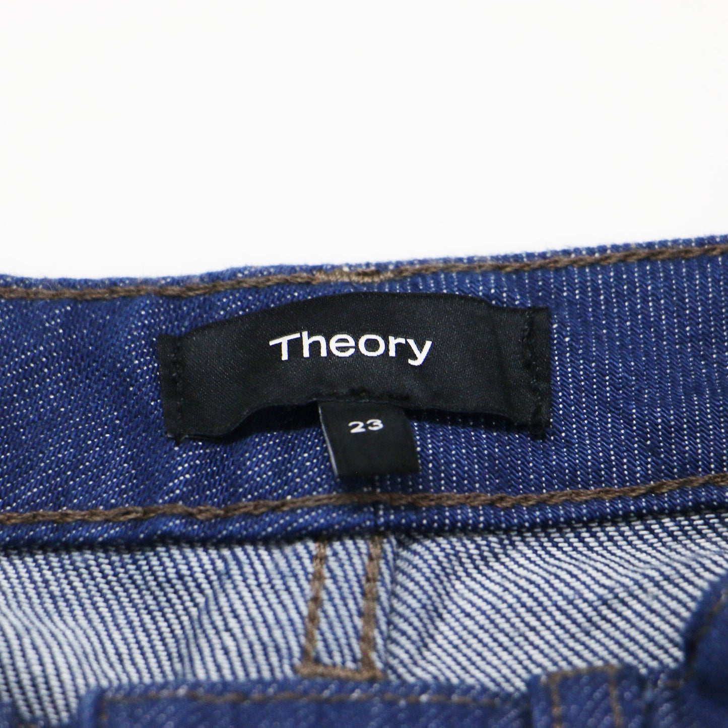 25秋冬 リラックス デニム Aラインパンツ / Relaxed Denim Aline Pant フルレングス ワイド サイドループ 折り返し コットン