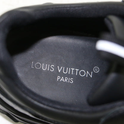 24春夏 LV ラッシュ スニーカー / シューズ ローカット レースアップ 異素材 モノグラム ブランドマーク ロゴパーツ スエード レザー