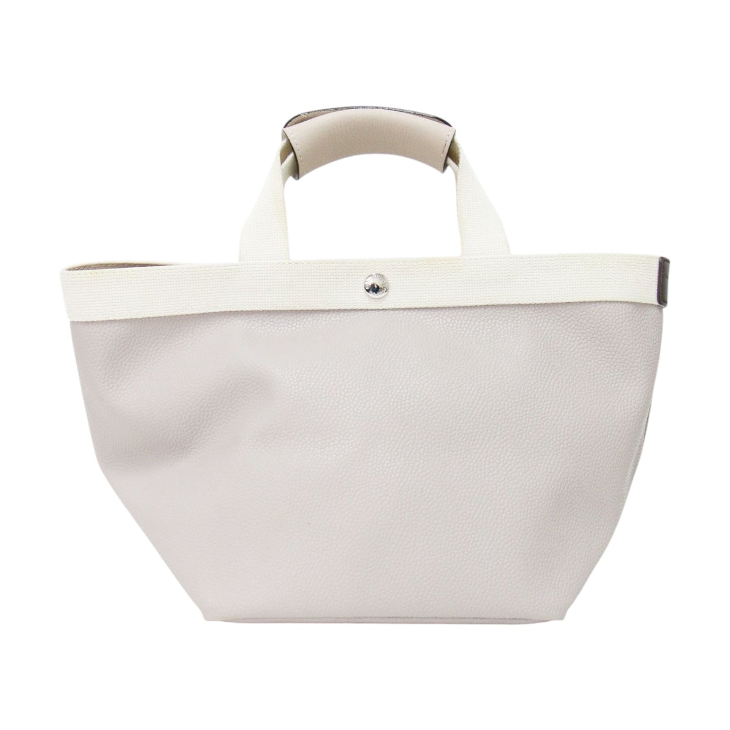 エルベシャプリエ 舟形トートバッグ / Herve Chapelier 707GP ハンドバッグ 別売ハンドルカバーSET コーテッドキャンバス バイカラー スナップボタン