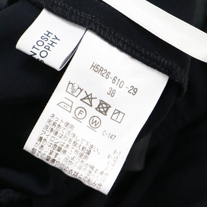 25秋冬 アルビーイージーパンツワイド / Alby Easy Pants Wide フルレングス ウエストゴム ドローコード センターステッチ