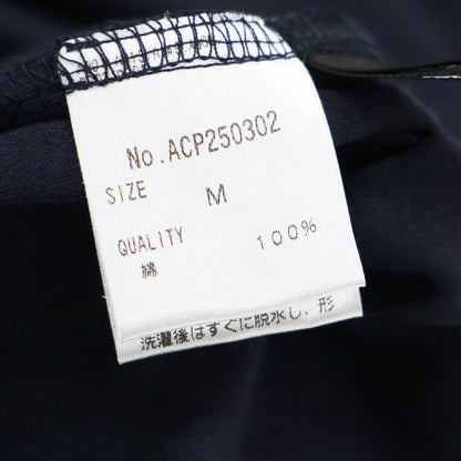 25春夏 シルケット フリルスリーブカットソー / プルオーバー ラウンドネック バックボタン ストレッチ コットン ウォッシャブル