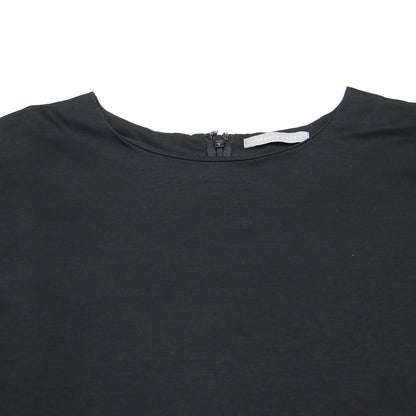 コットン フレンチスリーブ カットソー / COTTON INTERLOCK2 / LIBIL プルオーバー クルーネック スリット