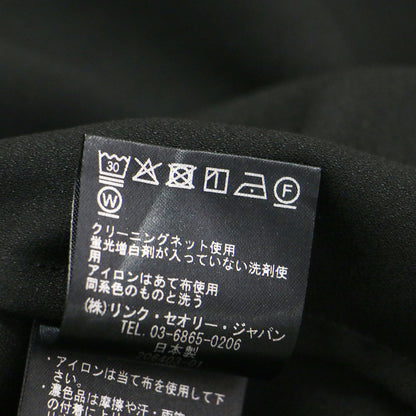 ジョーゼット トップス / プルオーバー フレア ラウンドネック 半袖 フレンチスリーブ ウォッシャブル