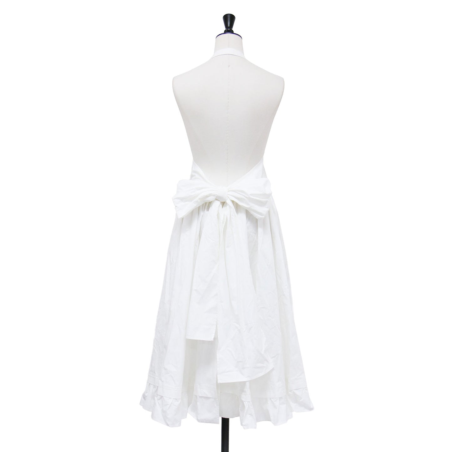 × BEAMS COUTURE ギャザーのエプロンドレス