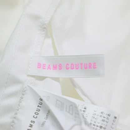 × BEAMS COUTURE ギャザーのエプロンドレス