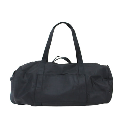 ダッフル ショルダーバッグ / Voyageur ドラム クロスボディ キャリーオン パッカブル 2WAY ナイロン 微光沢 ロゴ メタルパーツ