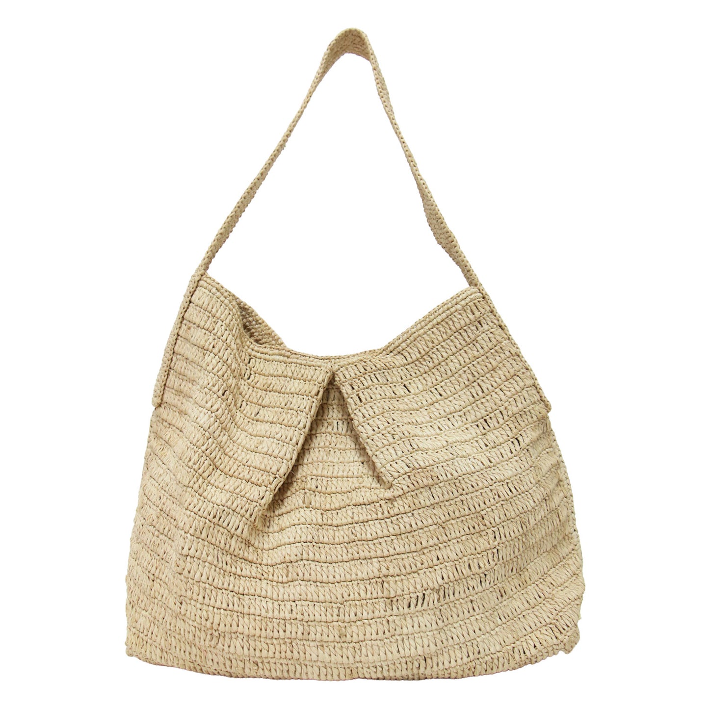 ラフィア タック ショルダーバッグ / Raffia TIFFANY Soulder トート 肩掛け かごバッグ