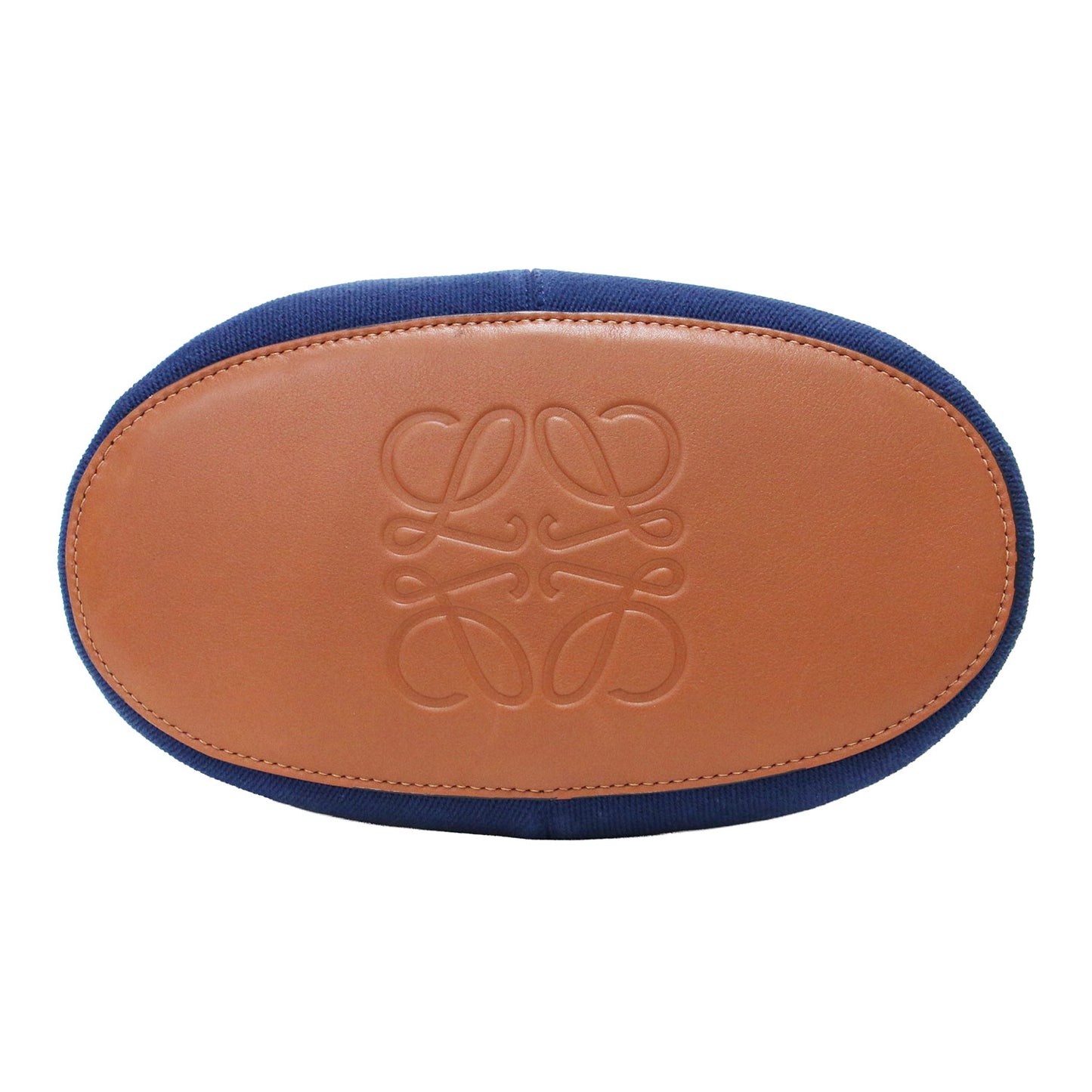 × Paulas Ibiza アナグラム ホーボーバッグ / トートバッグ バケツ型 ワンショルダー クロスボディ バイカラー キャンバス ブランドマーク レザー