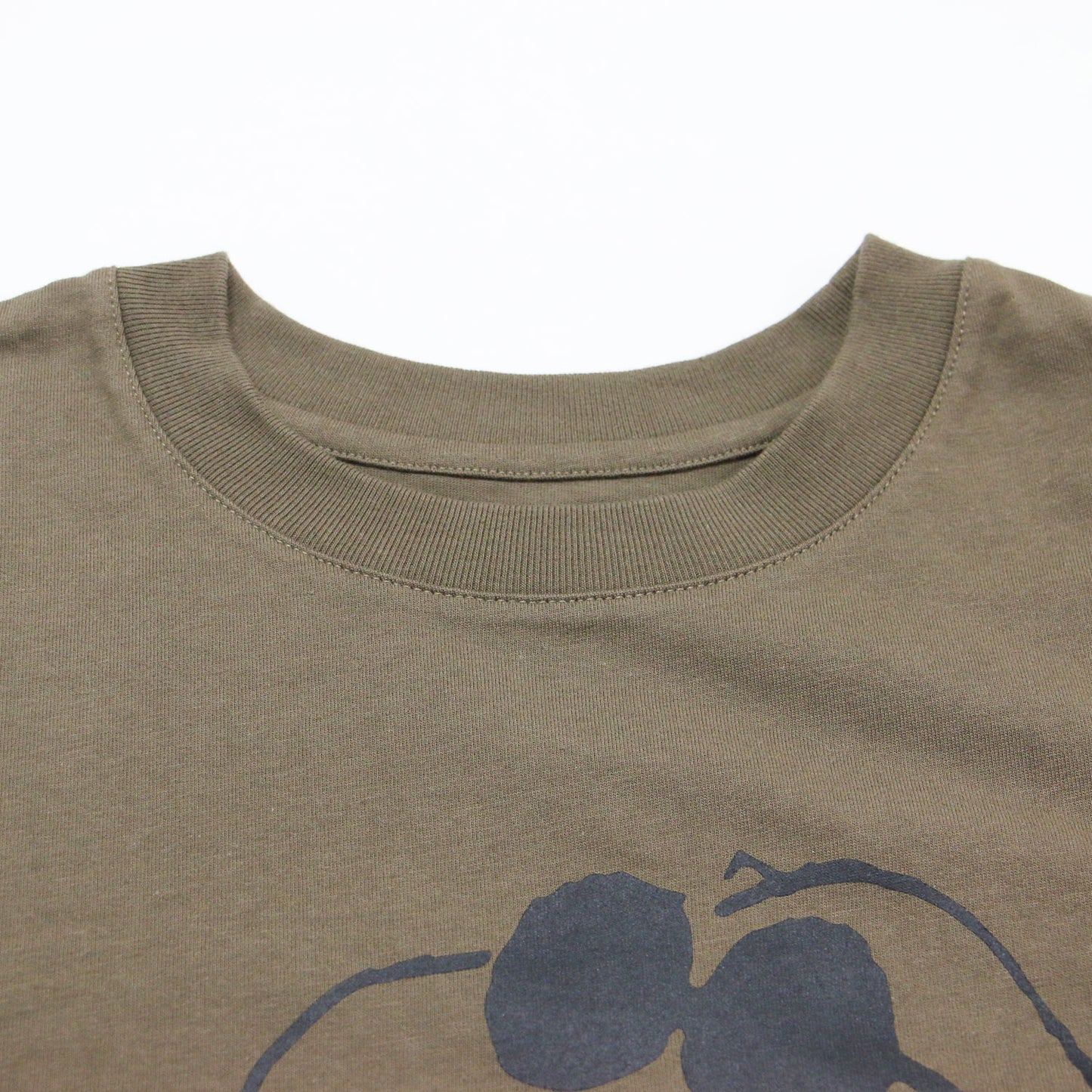 × PEANUTS プリントTシャツ / プルオーバー ラウンドネック 半袖 キャラクター ロゴ 刺繍 コットン ウォッシャブル