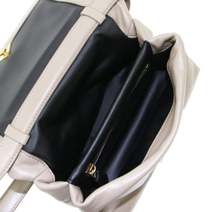 プリズマ バッグ スモール / PRISMA BAG SMALL ポシェット スクエア型 ショルダー クロスボディ 2WAY ブランドロゴ 箔押し レザー