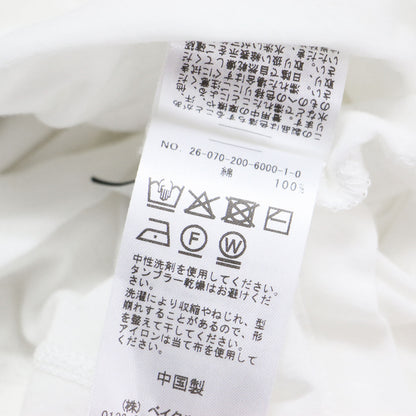 26春夏 シアー ラグラン Tシャツ / プルオーバー 長袖 クルーネック バイカラー
