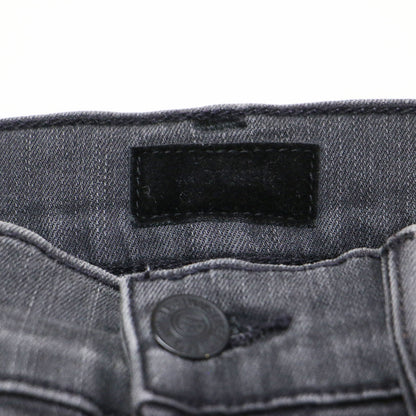 インサイダー クロップ デニムパンツ / THE INSIDER CROP 9分丈 カットオフ タイト ストレッチ コットン