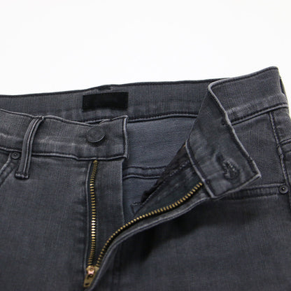 インサイダー クロップ デニムパンツ / THE INSIDER CROP 9分丈 カットオフ タイト ストレッチ コットン