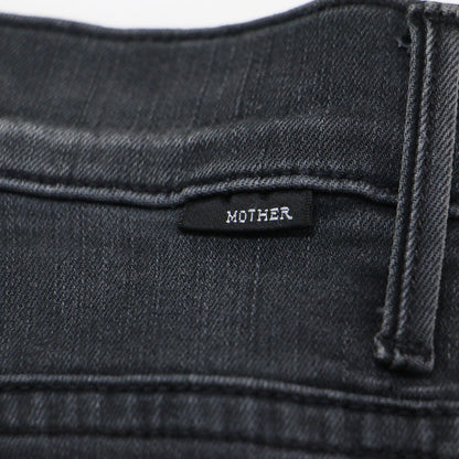 インサイダー クロップ デニムパンツ / THE INSIDER CROP 9分丈 カットオフ タイト ストレッチ コットン