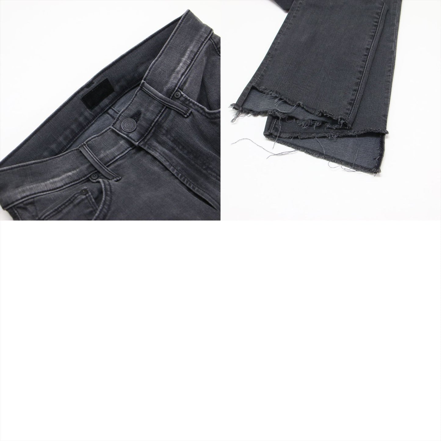 インサイダー クロップ デニムパンツ / THE INSIDER CROP 9分丈 カットオフ タイト ストレッチ コットン