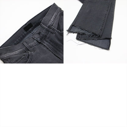 インサイダー クロップ デニムパンツ / THE INSIDER CROP 9分丈 カットオフ タイト ストレッチ コットン