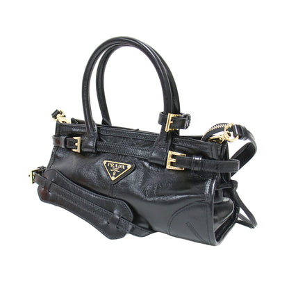 ボニー ミニ 2WAY ミニハンドバッグ / 1BA486 / ショルダーバッグ トライアングルロゴ ゴールド金具