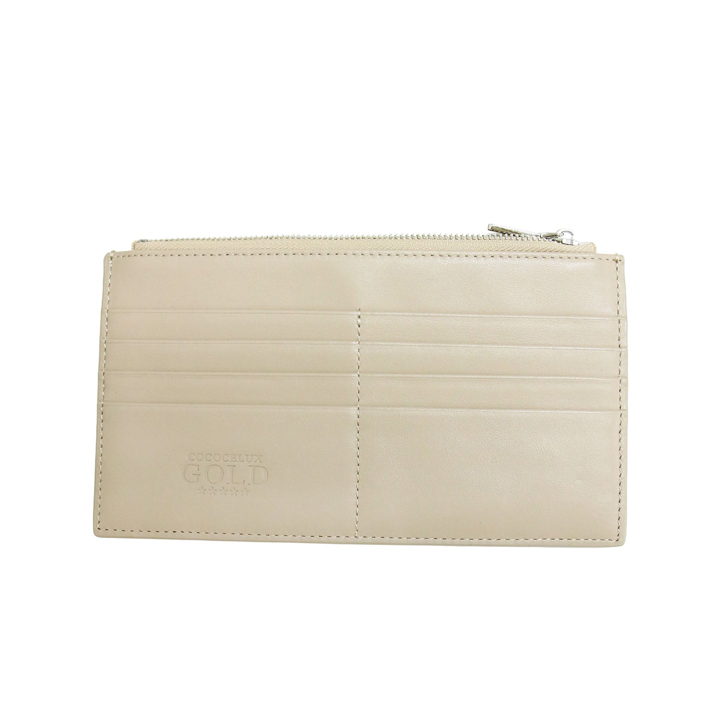 ナッパレザー スリムパース / ウォレット 長財布 軽量 シルバー金具 本革