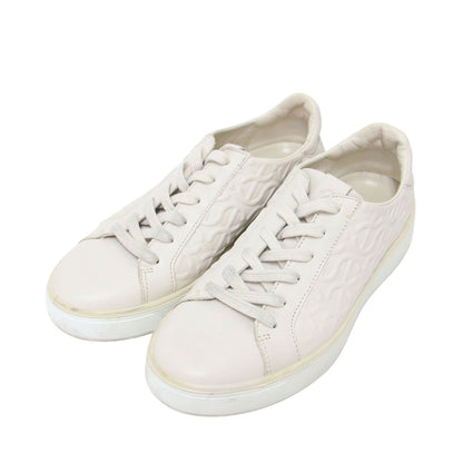 23春夏 ストリート トレイ W スニーカー / LIMESTONE ローカット フラット レースアップ 凹凸 本革