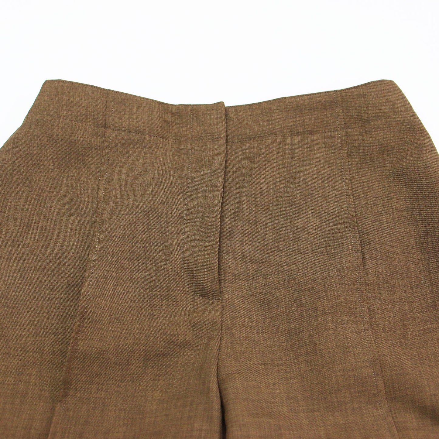 25春夏 センタープレス ワイドパンツ / City Twill Deep Pleated Pant ストレート タック プリーツ
