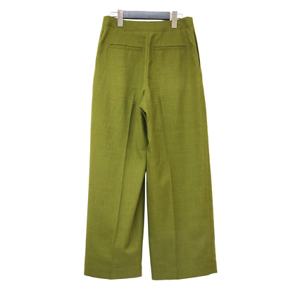 25春夏 センタープレス ワイドパンツ / City Twill Deep Pleated Pant ストレート タック プリーツ