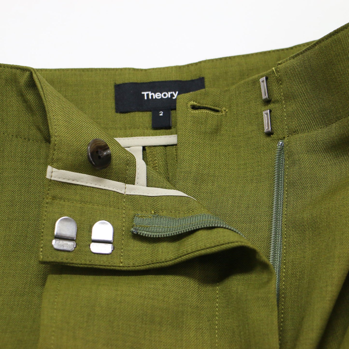 25春夏 センタープレス ワイドパンツ / City Twill Deep Pleated Pant ストレート タック プリーツ