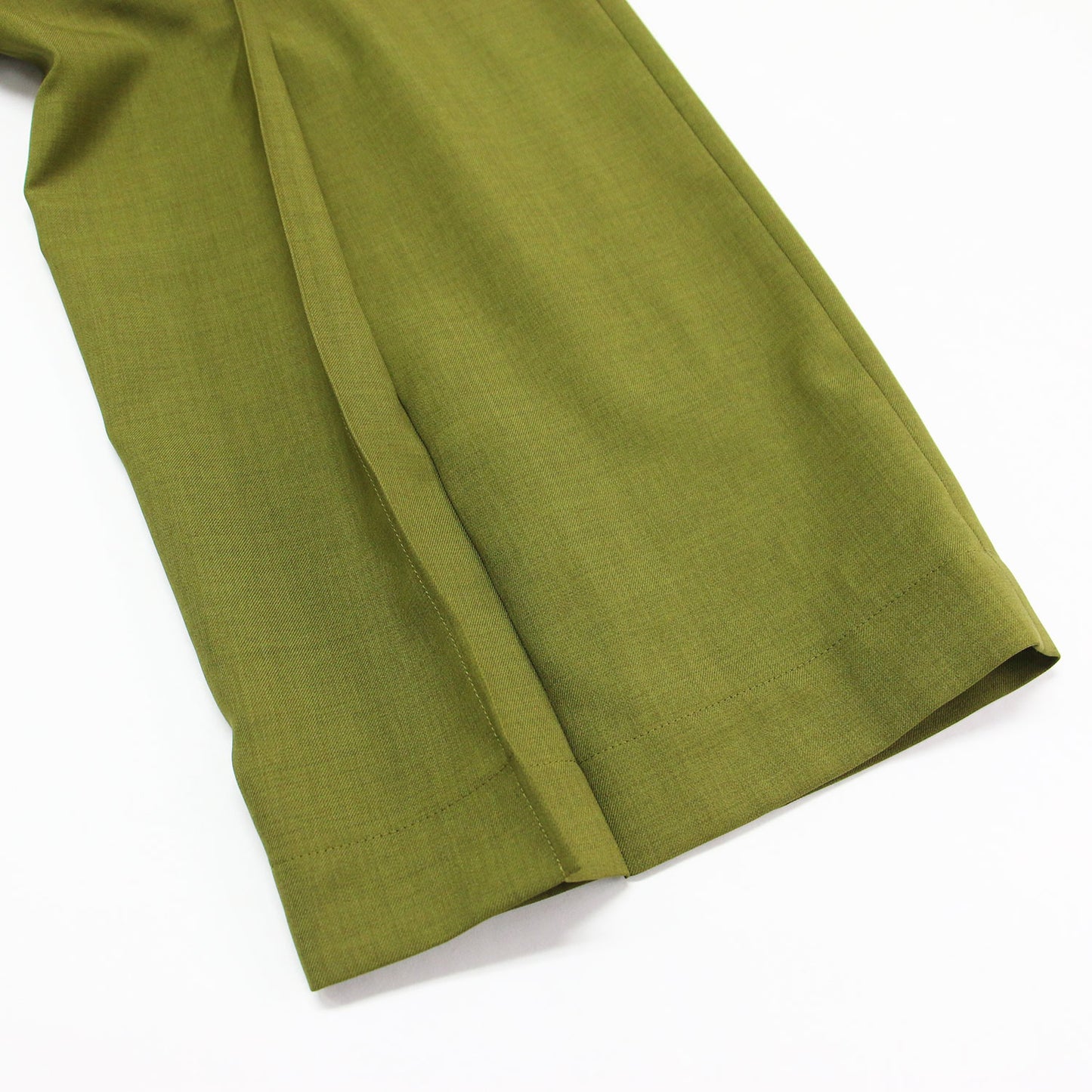 25春夏 センタープレス ワイドパンツ / City Twill Deep Pleated Pant ストレート タック プリーツ