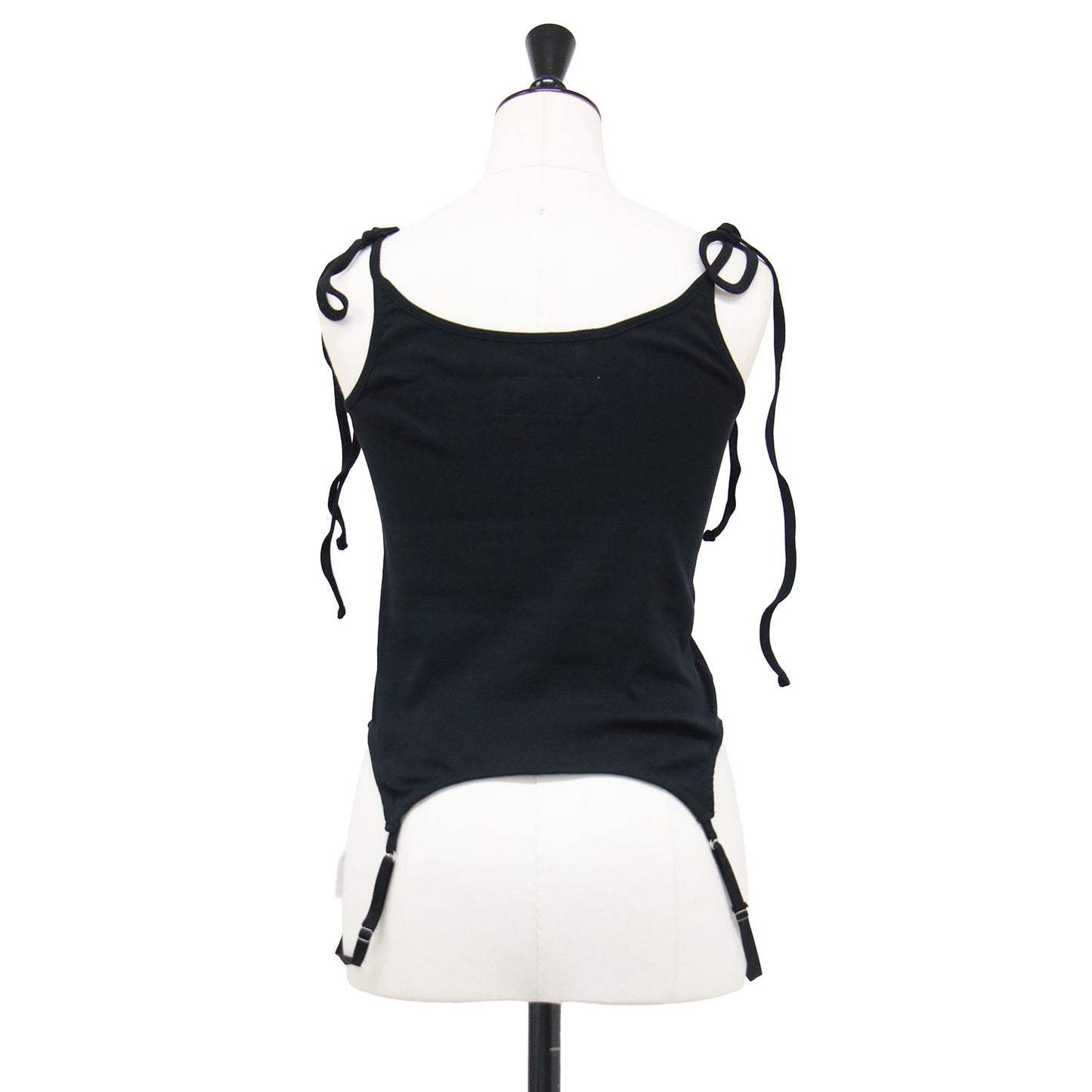 26春夏 コットン アップダウン リボン キャミソール / cotton updown ribbon cami カットソー 3WAY