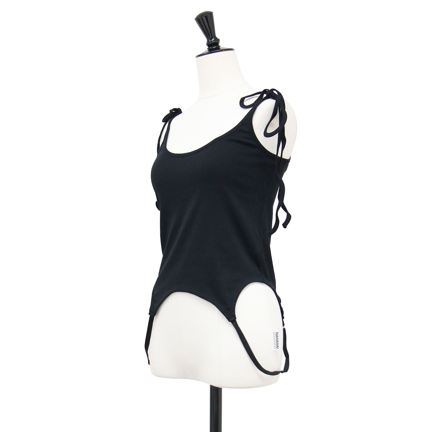 26春夏 コットン アップダウン リボン キャミソール / cotton updown ribbon cami カットソー 3WAY