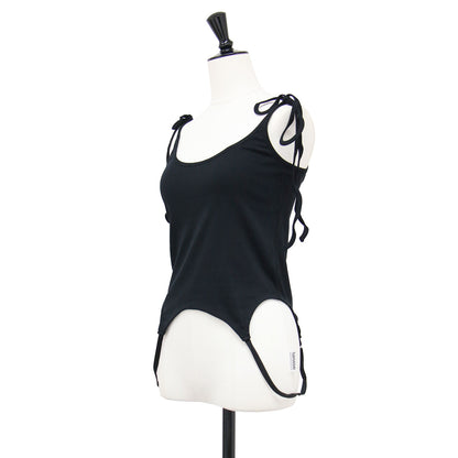 26春夏 コットン アップダウン リボン キャミソール / cotton updown ribbon cami カットソー 3WAY