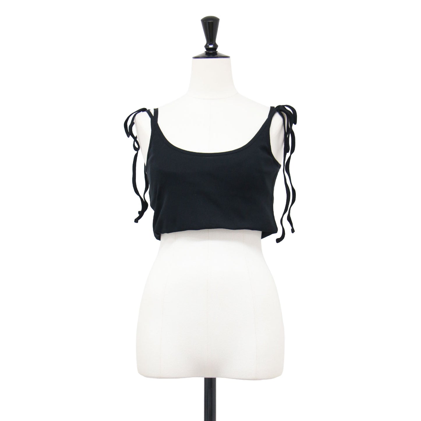 26春夏 コットン アップダウン リボン キャミソール / cotton updown ribbon cami カットソー 3WAY