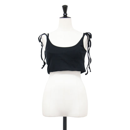 26春夏 コットン アップダウン リボン キャミソール / cotton updown ribbon cami カットソー 3WAY