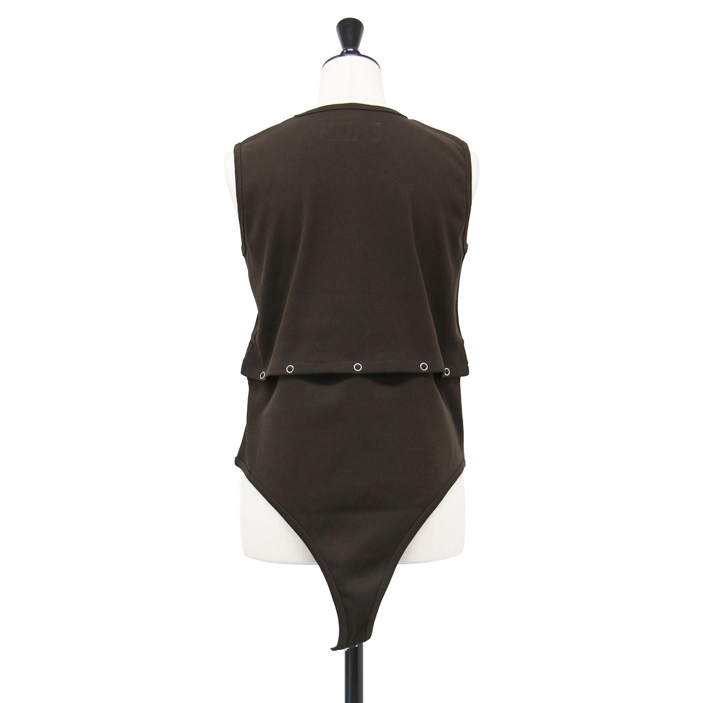26春夏 コットン リブ セパレート ロンパー タンクトップ / COTTON RIB SEPARATE ROMPER TANK TOP	カットソー ノースリーブ クルーネック