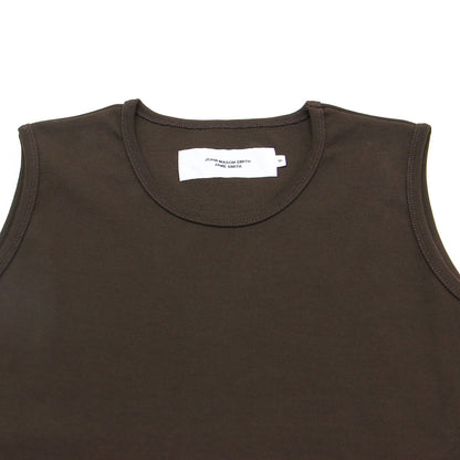 26春夏 コットン リブ セパレート ロンパー タンクトップ / COTTON RIB SEPARATE ROMPER TANK TOP	カットソー ノースリーブ クルーネック