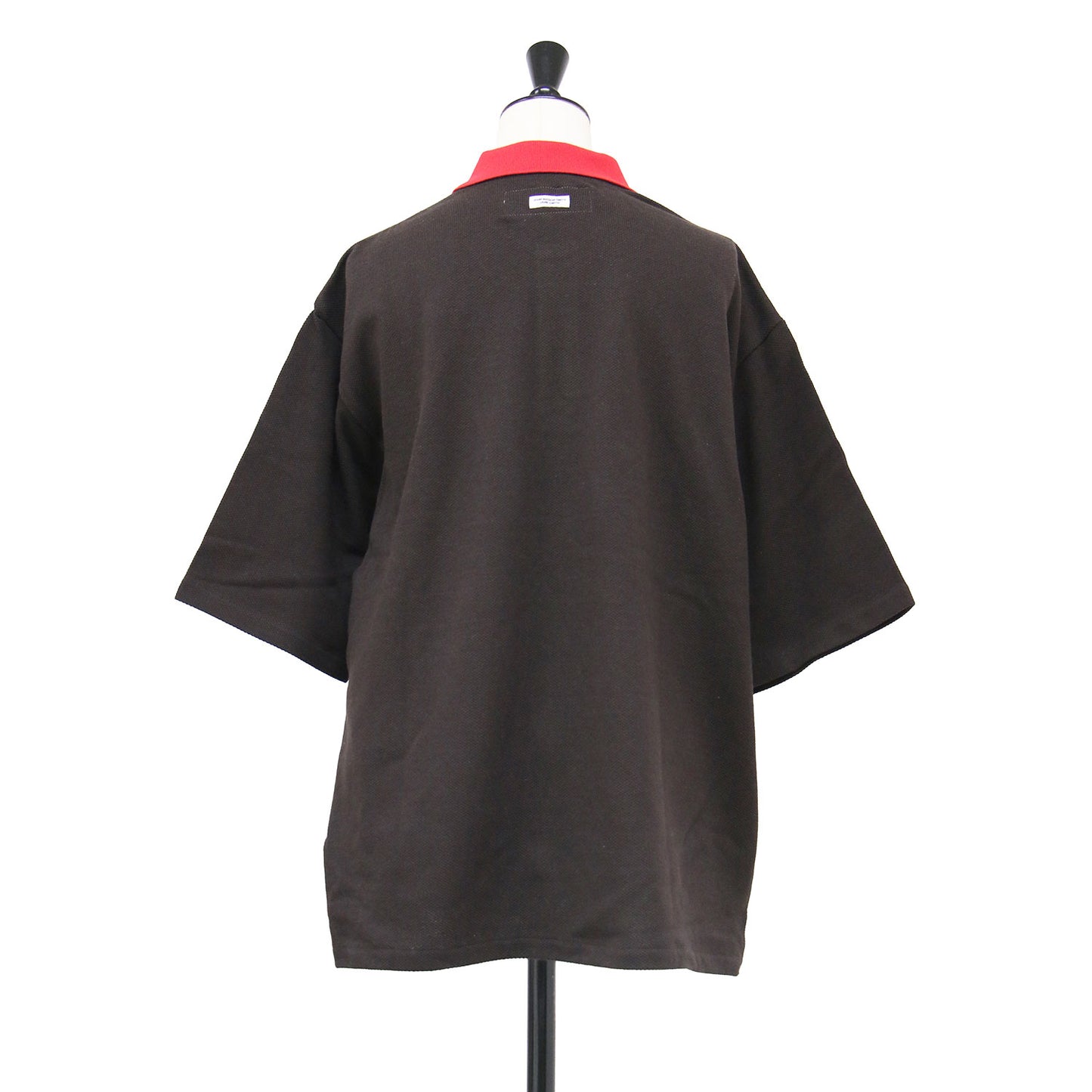 26春夏 コットンピケ ショートスリーブ ポロシャツ / COTTON PIQUE S/S POLO SHIRT	半袖 バイカラー ニット