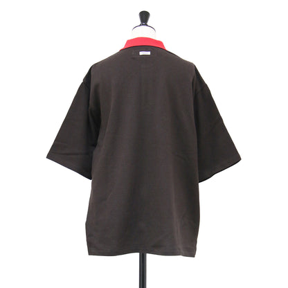 26春夏 コットンピケ ショートスリーブ ポロシャツ / COTTON PIQUE S/S POLO SHIRT	半袖 バイカラー ニット