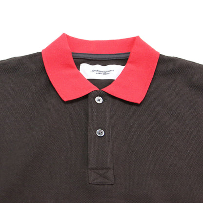 26春夏 コットンピケ ショートスリーブ ポロシャツ / COTTON PIQUE S/S POLO SHIRT	半袖 バイカラー ニット