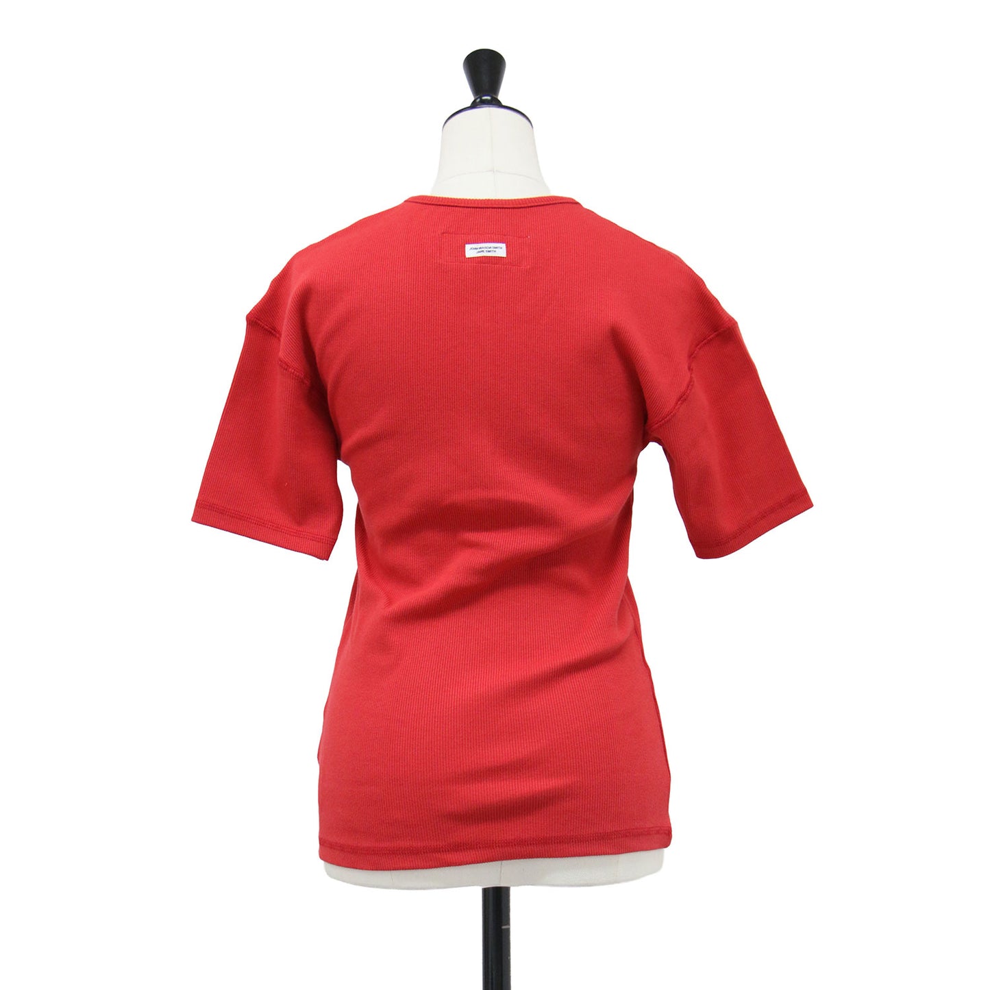 26春夏 コットン リブ ヘンリーネック ショートスリーブ プルオーバー / COTTON RIB HENRY NECK SHORT SLEEVE PULLOVER カットソー Tシャツ 半袖