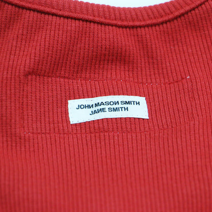 26春夏 コットン リブ ヘンリーネック ショートスリーブ プルオーバー / COTTON RIB HENRY NECK SHORT SLEEVE PULLOVER カットソー Tシャツ 半袖