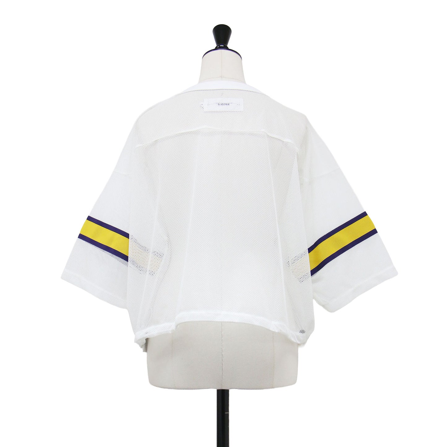 25春夏 ポリエステル メッシュ フットボール シャツ / POLYESTER MESH FOOTBALL SHIRT カットソー 半袖 クルーネック ライン