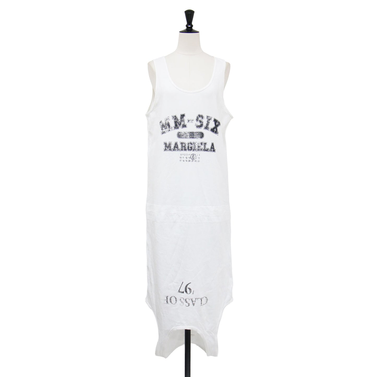 カレッジロゴ タンクトップ ワンピース / Midi Dress S52DD0076 M20050 ロング 3WAY コットン