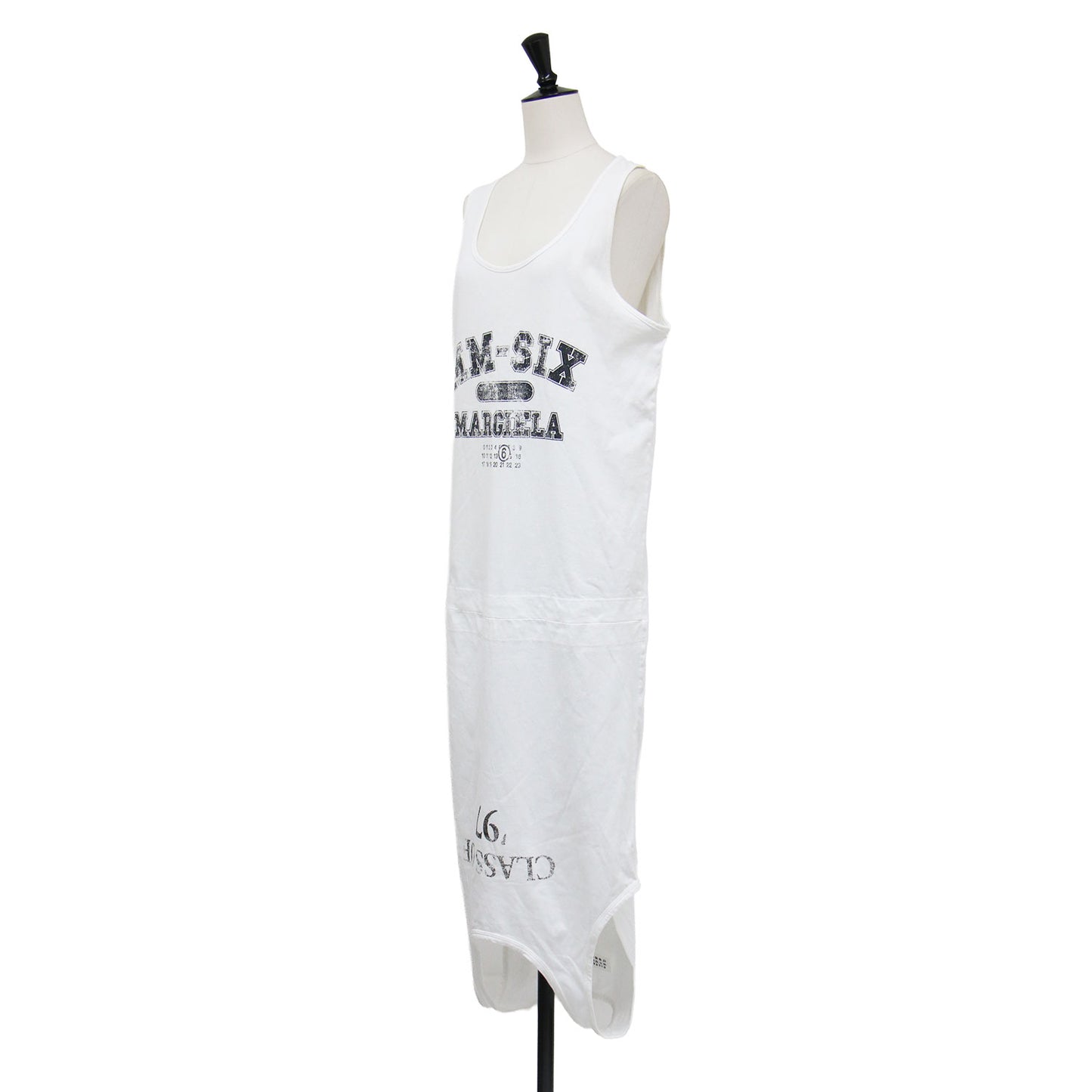 カレッジロゴ タンクトップ ワンピース / Midi Dress S52DD0076 M20050 ロング 3WAY コットン