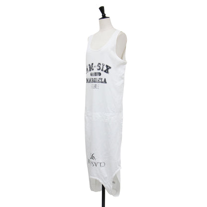 カレッジロゴ タンクトップ ワンピース / Midi Dress S52DD0076 M20050 ロング 3WAY コットン